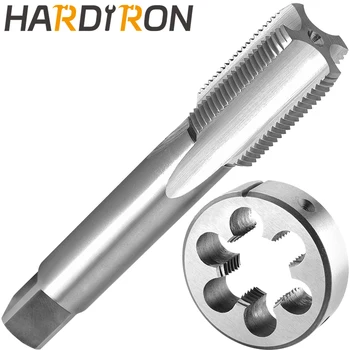 Hardiron M26 x 1 метчик и штамп левая рука, M26 x 1.0 метчик с нарезкой резьбы и круглая матрица