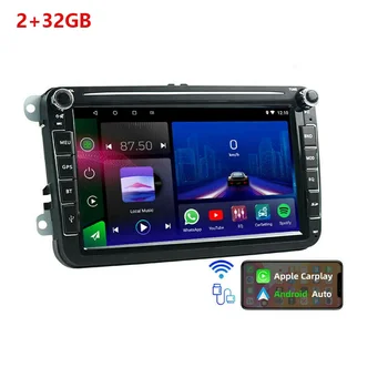 iorigin HD IPS 8-дюймовое авто стерео радио 2+32 ГБ GPS carplay DSP Android Видео для VW Passat MK5 MK6 Jetta Golf Polo