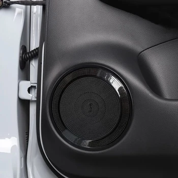 Для Honda Fit Jazz GR 2020 2021 2022 Аксессуары Динамик внутренней двери Аудио Громкоговоритель Украшение Крышка Отделка Стайлинг автомобиля