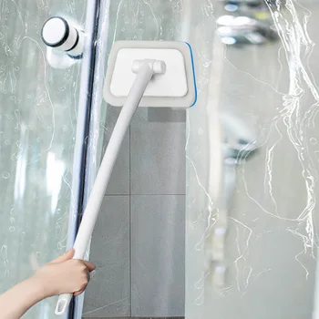 Многофункциональная щетка для стен ванной комнаты Съемные щетки для ванны бытового пола Щетка для чистки керамической плитки